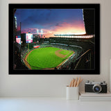 Truist Park in Georgia, Stadium Canvas, Sport Art, Gift for him,100 Framed Art Prints Wall Art Decor, Framed Picture