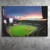 Truist Park in Georgia, Stadium Canvas, Sport Art, Gift for him,V1 Fan Gift, Canvas Prints Wall Art Decor