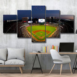Truist Park in Georgia, Stadium Canvas, Sport Art, Large Canvas, Multi Panels, Canvas Prints Wall Art Decor