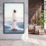 Trust In You Jesus Christ Framed Canvas Prints Wall Art - Painting Canvas, Floating Frame, Wall Decor