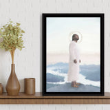 Trust In You Jesus Christ Framed Canvas Prints Wall Art - Painting Canvas, Floating Frame, Wall Decor