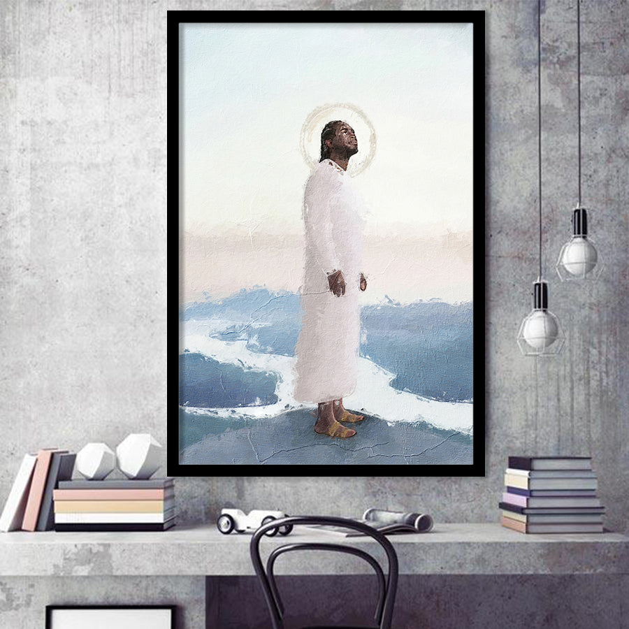 Trust In You Jesus Christ Framed Art Prints Wall Decor - Painting Prints, Wall Art, Framed Picture