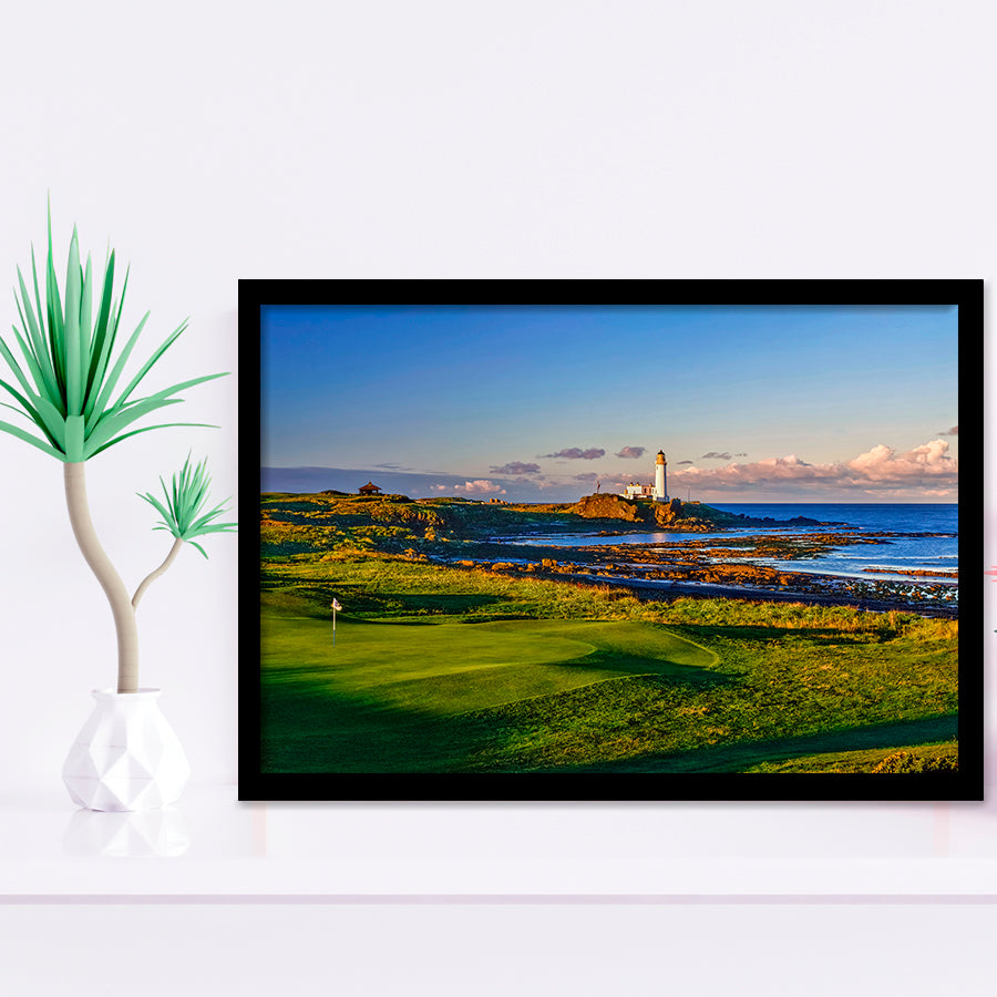 Turnberry Golf Club, Alisa Course Hole 10R, Turnberry, Scotland, Golf Sport Print, Golf Lover, Framed Art Prints Home Decor