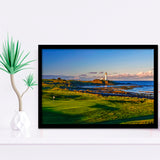 Turnberry Golf Club, Alisa Course Hole 10R, Turnberry, Scotland, Golf Sport Print, Golf Lover, Framed Art Prints Home Decor