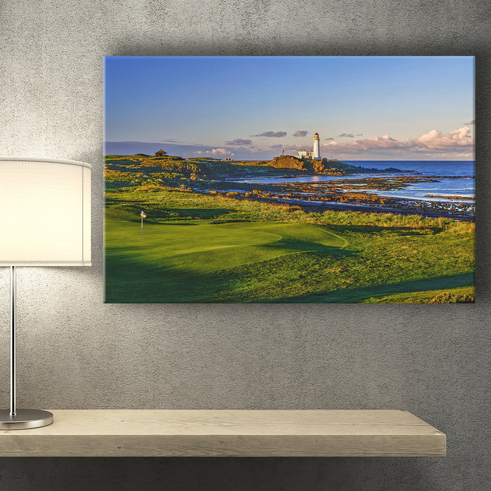 Turnberry Golf Club, Alisa Course Hole 10R, Turnberry, Scotland, Golf Art Print, Golf Lover, Canvas Prints Wall Art Decor