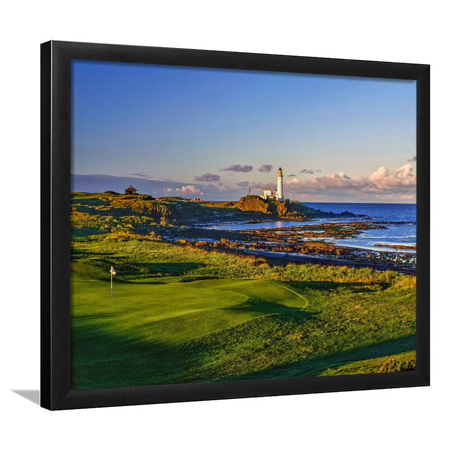 Turnberry Golf Club, Alisa Course Hole 10R, Turnberry, Scotland, Golf Sport Print, Golf Lover, Framed Art Prints Home Decor