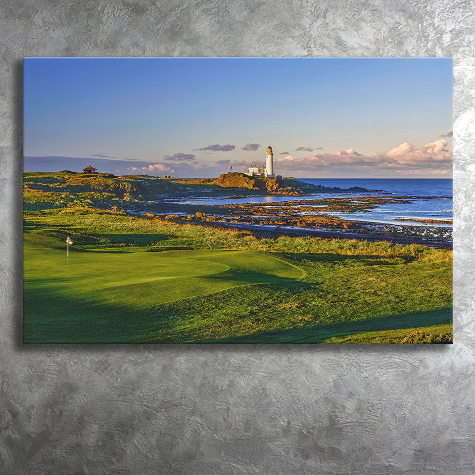 Turnberry Golf Club, Alisa Course Hole 10R, Turnberry, Scotland, Golf Art Print, Golf Lover, Canvas Prints Wall Art Decor
