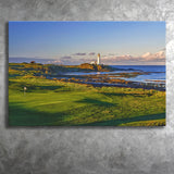 Turnberry Golf Club, Alisa Course Hole 10R, Turnberry, Scotland, Golf Art Print, Golf Lover, Canvas Prints Wall Art Decor