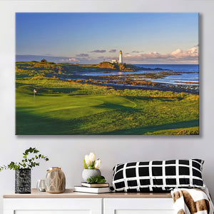 Turnberry Golf Club, Alisa Course Hole 10R, Turnberry, Scotland, Golf Art Print, Golf Lover, Canvas Prints Wall Art Decor