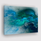 Turquoise Abstract Canvas Prints Wall Art Decor - Painting Canvas,Home Decor, Ready to Hang