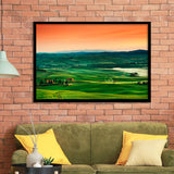 Tuscan Landscape Italy Framed Art Prints Wall Art Decor, Framed Picture, Home Decor
