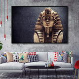 Tutankhamun Modern Egypt Framed Canvas Prints Wall Art Decor - Paiting Canvas, Art Prints, Floating Frame