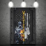 Us Veteran Soldier Canvas Canvas Prints Wall Art - Painting Canvas, Wall Decor, For Sale, Home Decor