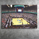 UNC Greensboro Stadium Canvas Prints Greensboro Coliseum Complex Wall Art,Sport Stadium Art Prints, Fan Gift, Wall Decor