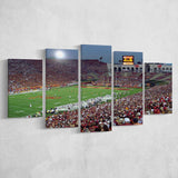 USC Trojans Wall Art Los Angeles Memorial Coliseum,Multi Panels,Sport Stadium Art Prints, Fan Gift