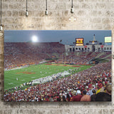 USC Trojans Wall Art Los Angeles Memorial Coliseum,Sport Stadium Art Prints, Fan Gift, Wall Decor