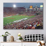 USC Trojans Wall Art Los Angeles Memorial Coliseum,Sport Stadium Art Prints, Fan Gift, Wall Decor
