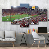 USC Trojans Wall Art Los Angeles Memorial Coliseum,Multi Panels,Sport Stadium Art Prints, Fan Gift