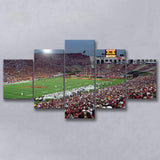 USC Trojans Wall Art Los Angeles Memorial Coliseum,Multi Panels,Sport Stadium Art Prints, Fan Gift