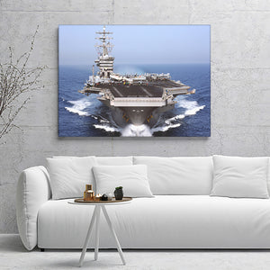 Us Navy 090426 N 9988F 135 The Aircraft Carrier Uss Dwight Canvas Wall Art - Canvas Prints, Prints For Sale, Painting Canvas