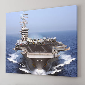 Us Navy 090426 N 9988F 135 The Aircraft Carrier Uss Dwight Canvas Wall Art - Canvas Prints, Prints For Sale, Painting Canvas