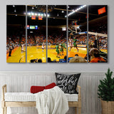 UTEP Miners Wall Art Don Haskins Center Stadium Canvas Prints,Multi Panels B,Sport Stadium Art Prints, Fan Gift
