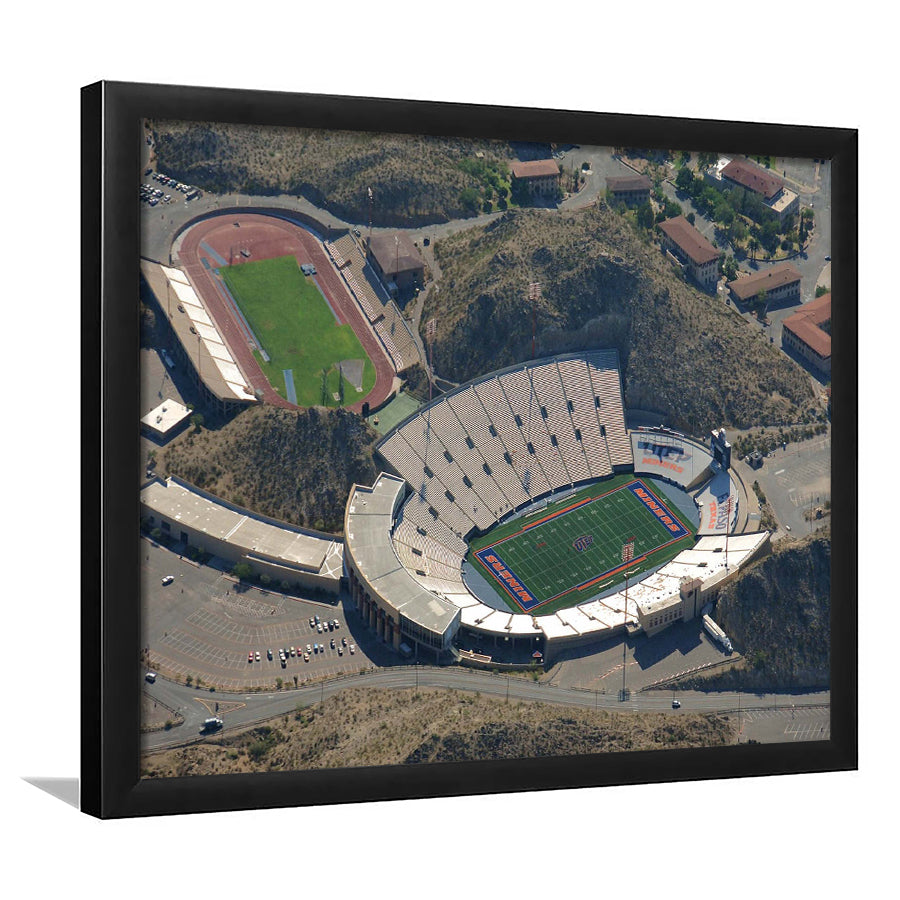 UTEP Miners Wall Art Sun Bowl Stadium Art Prints,Sport Stadium Art Prints, Fan Gift, Wall Decor