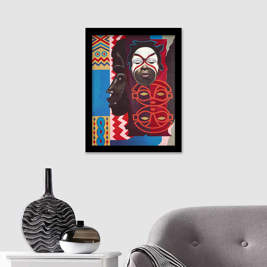 Ubi Girl From Tai Region by Lois Mailou Jones  - Framed Prints, Framed Wall Art, Art Print, Prints for Sale