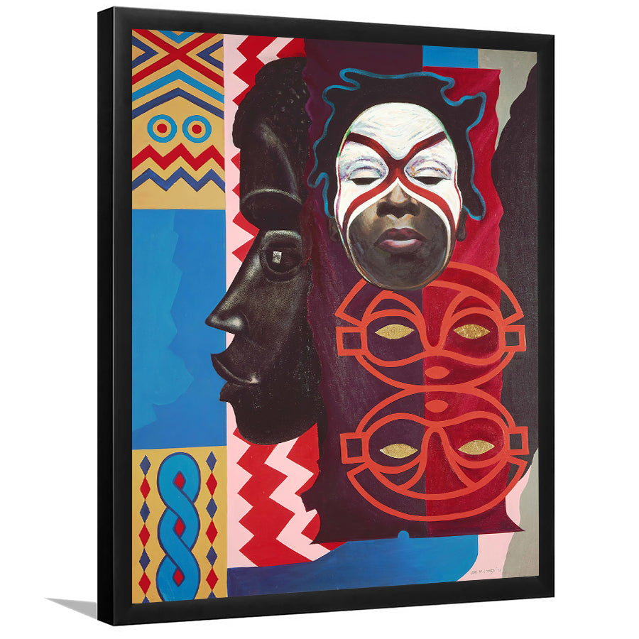 Ubi Girl From Tai Region by Lois Mailou Jones  - Framed Prints, Framed Wall Art, Art Print, Prints for Sale