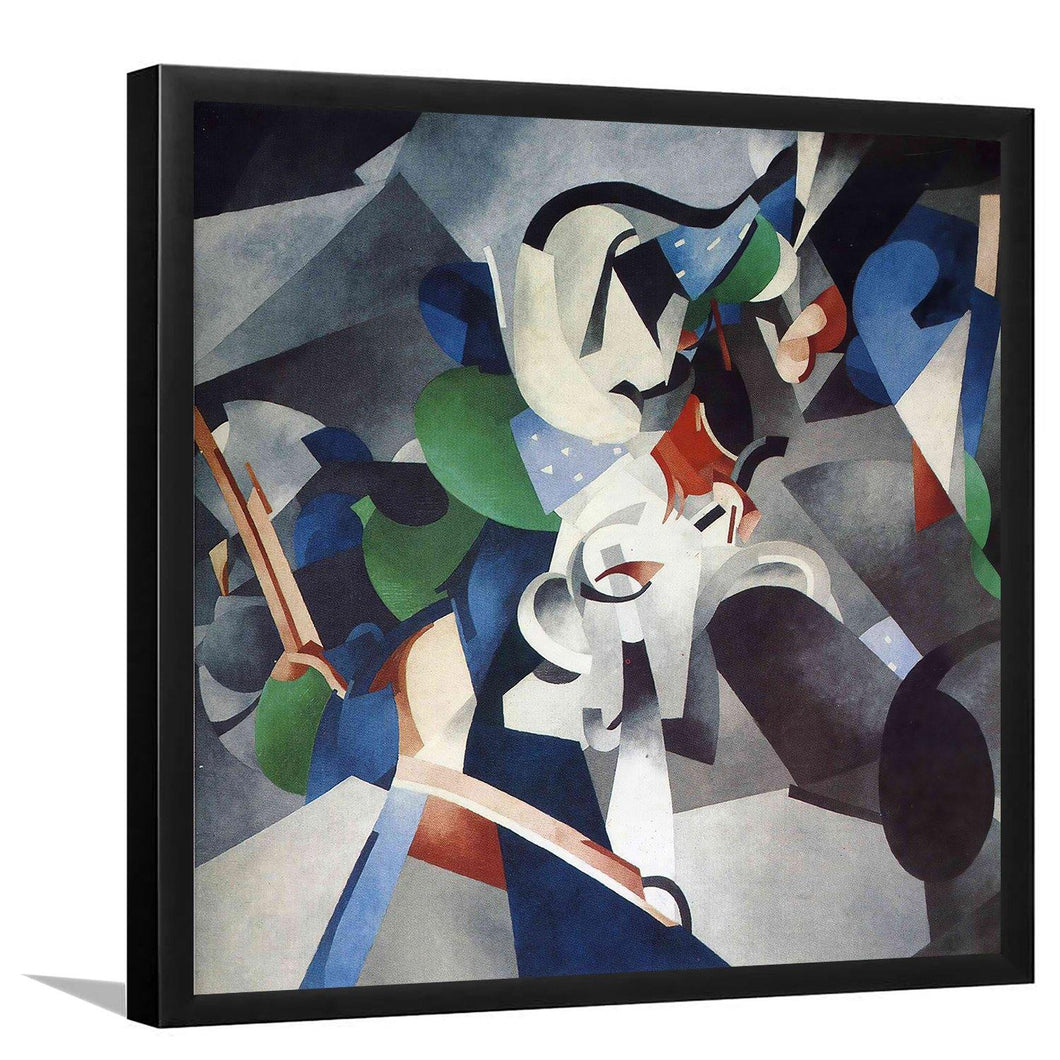 Udnie, Young American Girl by Francis Picabia-Arr Print, Canvas Art, Frame Art, Plexiglass cover