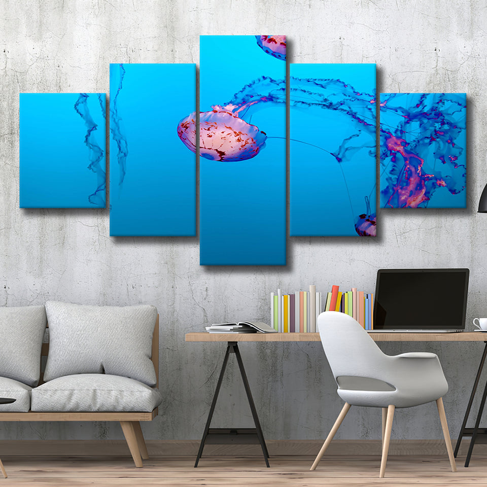 Underwater Canvas Art, Ocean Print Multi Panels,Canvas Prints Wall Art Home Decor
