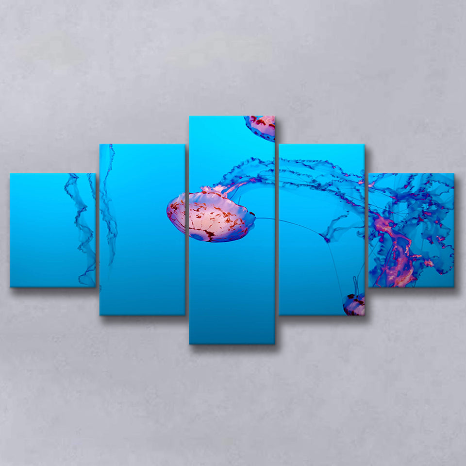 Underwater Canvas Art, Ocean Print Multi Panels,Canvas Prints Wall Art Home Decor