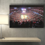 United Center Stadium Canvas Prints Chicago Bulls Wall Art Basketball,Sport Stadium Art Prints, Fan Gift, Wall Decor