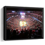 United Center Stadium Framed Canvas Prints Chicago Bulls Wall Art Basketball,Sport Stadium Art Prints, Fan Gift