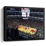 United Center Stadium Framed Canvas Prints Chicago Bulls Wall Art,Sport Stadium Art Prints, Fan Gift