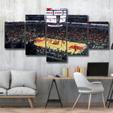 United Center Stadium Canvas Prints Chicago Bulls Wall Art,Multi Panels,Sport Stadium Art Prints, Fan Gift