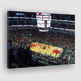 United Center Stadium Canvas Prints Chicago Bulls Wall Art,Sport Stadium Art Prints, Fan Gift, Wall Decor