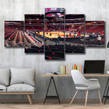 United Center Chicago, Stadium Canvas, Sport Art, Large Canvas, Multi Panels, Canvas Prints Wall Art Decor