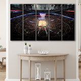 United Center Stadium, Stadium Canvas, Sport Art, Gift for him, Multi Panels B, Canvas Prints Wall Art Decor