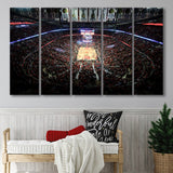 United Center Stadium, Stadium Canvas, Sport Art, Gift for him, Multi Panels B, Canvas Prints Wall Art Decor