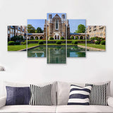 University Of Washington, Uw, America 5 Pieces Canvas Prints Wall Art - Painting Canvas, Multi Panel, Fan Gift