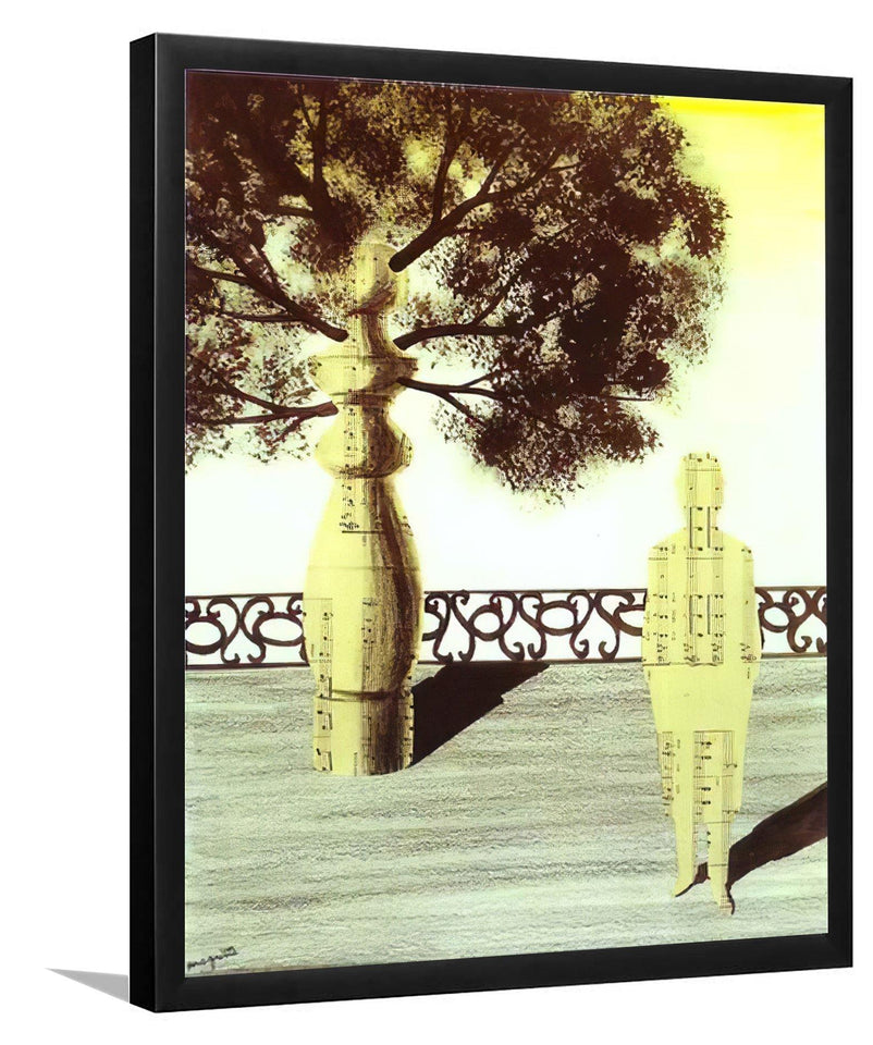 Untitled by Rene Magritte-Art Print, Frame Art, Plexiglas Cover