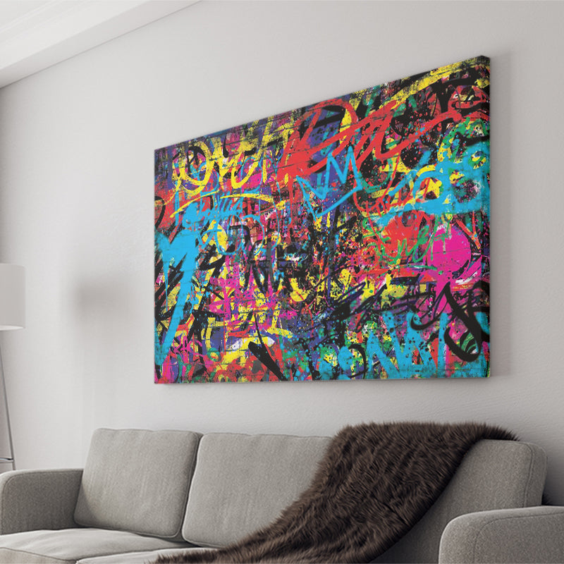 Urban Expression Graffiti Art Canvas Prints Wall Art - Painting Canvas, Home Wall Decor, Prints for Sale, Art Prints