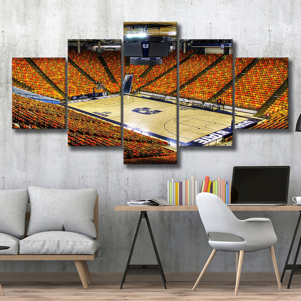 Utah State Aggies Stadium Canvas Prints Smith Spectrum Stadium Wall,Multi Panels,Sport Stadium Art Prints, Fan Gift