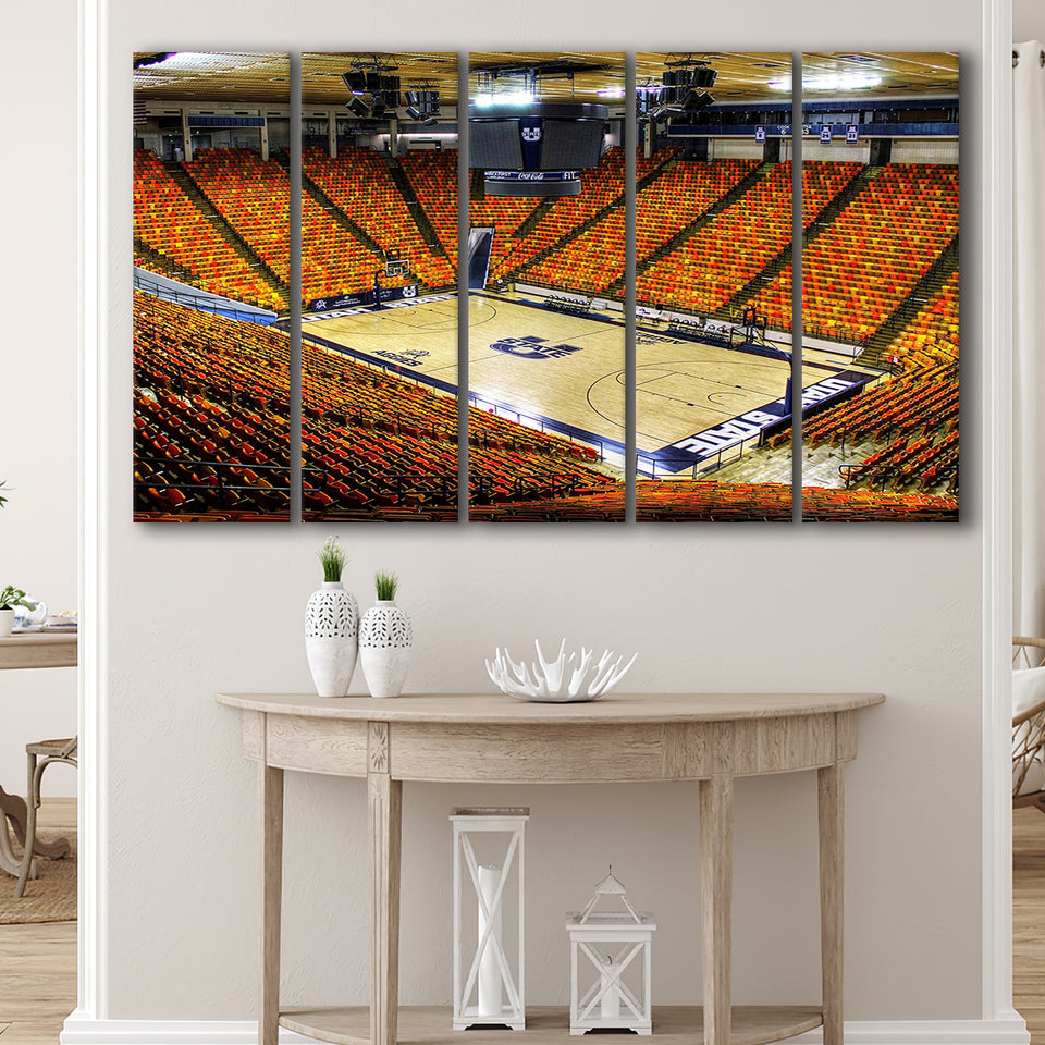 Utah State Aggies Stadium Canvas Prints Smith Spectrum Stadium Wall,Multi Panels B,Sport Stadium Art Prints, Fan Gift