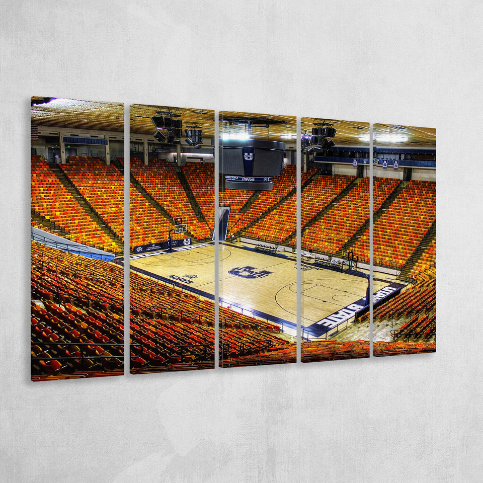 Utah State Aggies Stadium Canvas Prints Smith Spectrum Stadium Wall,Multi Panels B,Sport Stadium Art Prints, Fan Gift