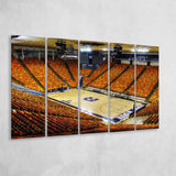 Utah State Aggies Stadium Canvas Prints Smith Spectrum Stadium Wall,Multi Panels B,Sport Stadium Art Prints, Fan Gift