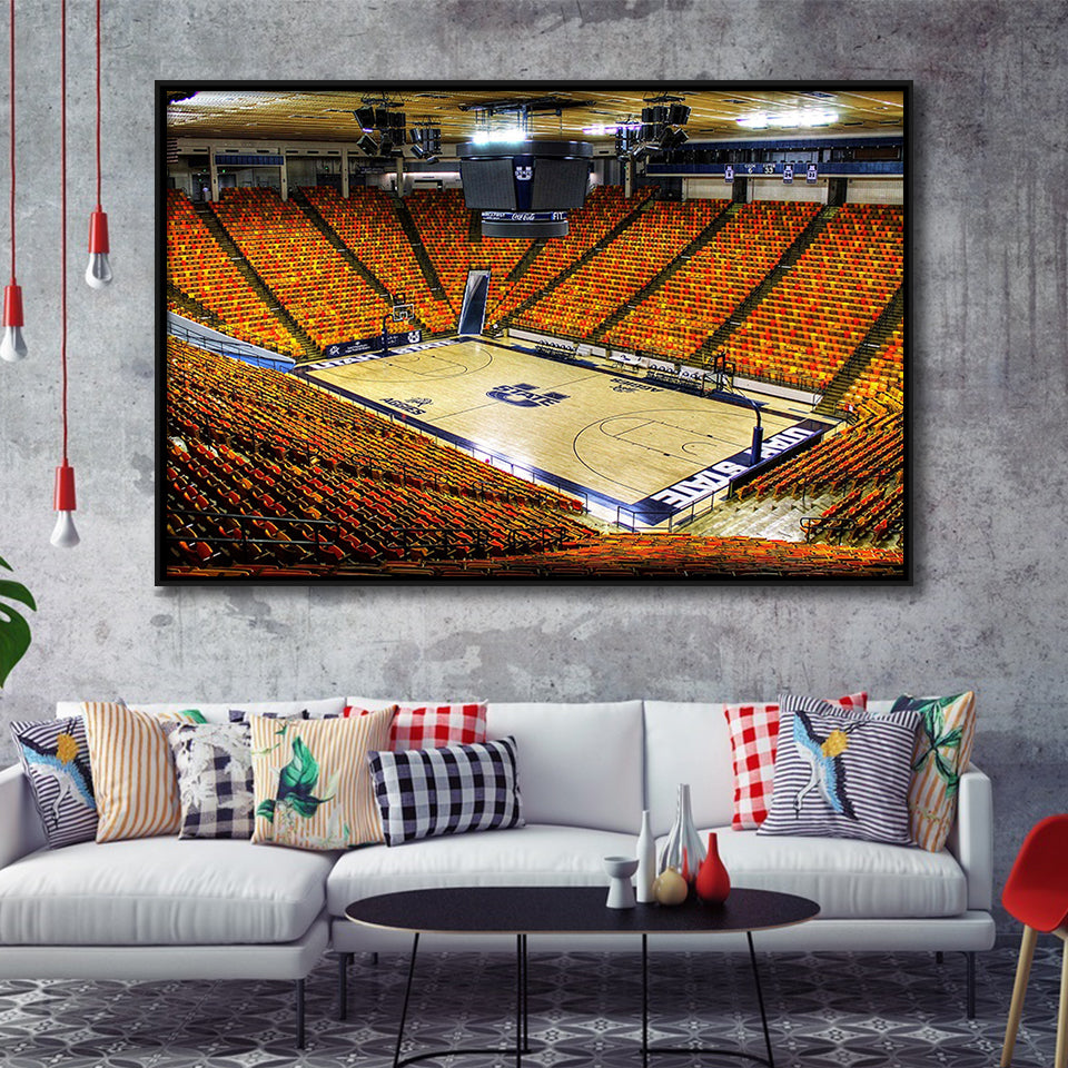 Utah State Aggies Stadium Framed Canvas Prints Smith Spectrum Stadium Wall,Sport Stadium Art Prints, Fan Gift