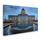 Utah State Capitol Canvas Wall Art - Canvas Prints, Prints for Sale, Canvas Painting, Canvas On Sale
