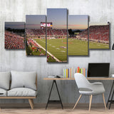 Utah Utes Wall Art Rice Eccles Stadium Canvas Prints,Multi Panels,Sport Stadium Art Prints, Fan Gift